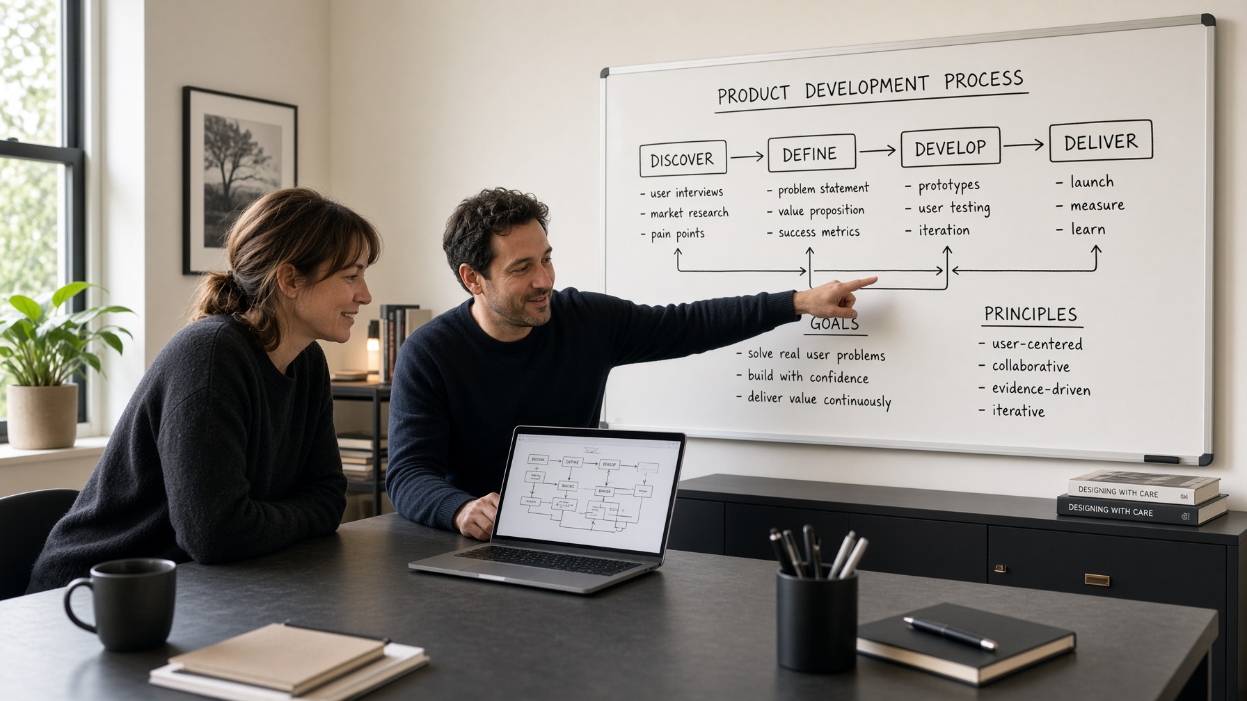 Workshop mapping a client process